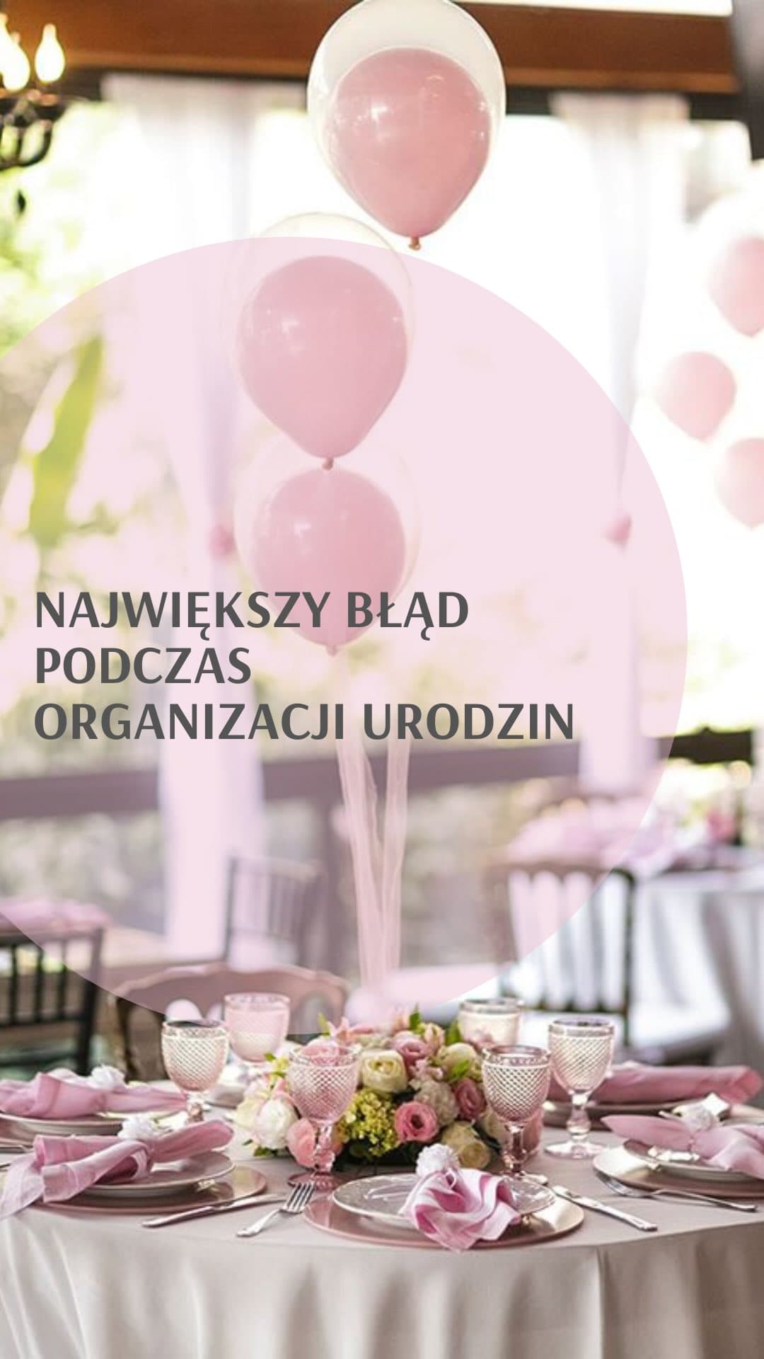 Największy błąd rodziców przy organizacji urodzin dziecka?❌ 